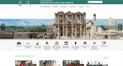 Desktop Screenshot of kvmgm.turizm.gov.tr