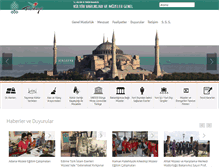 Tablet Screenshot of kvmgm.turizm.gov.tr